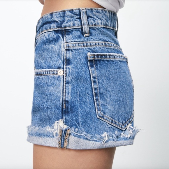 Zara denim shorts 1821/244/401 - Picture 4 of 9